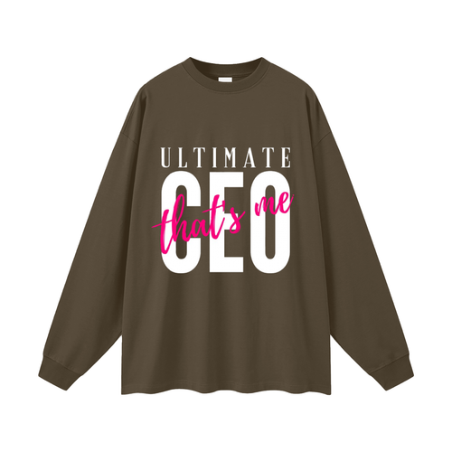 Oversized Unisex Long Sleeve T-Shirt