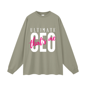 Oversized Unisex Long Sleeve T-Shirt