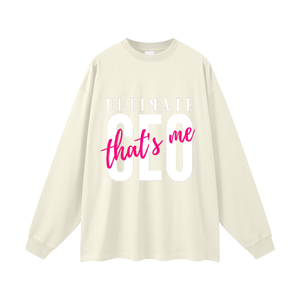 Oversized Unisex Long Sleeve T-Shirt
