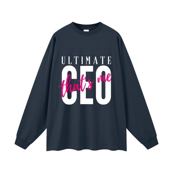 Oversized Unisex Long Sleeve T-Shirt