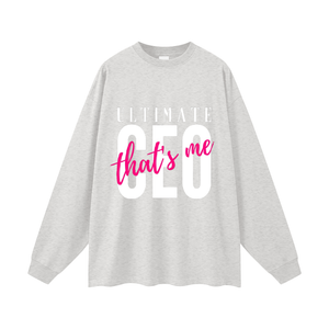 Oversized Unisex Long Sleeve T-Shirt