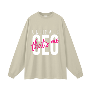 Oversized Unisex Long Sleeve T-Shirt