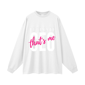 Oversized Unisex Long Sleeve T-Shirt