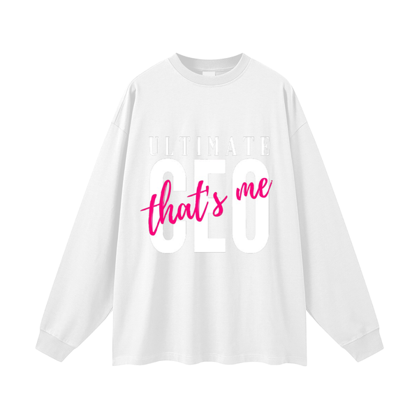 Oversized Unisex Long Sleeve T-Shirt