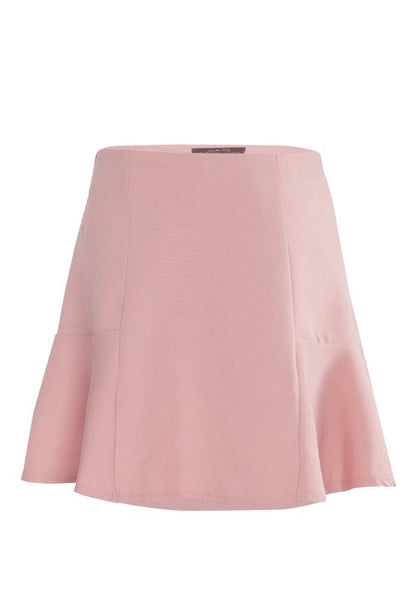 Panelled Flared Mini Skirt by Rag Company | Fleurcouture