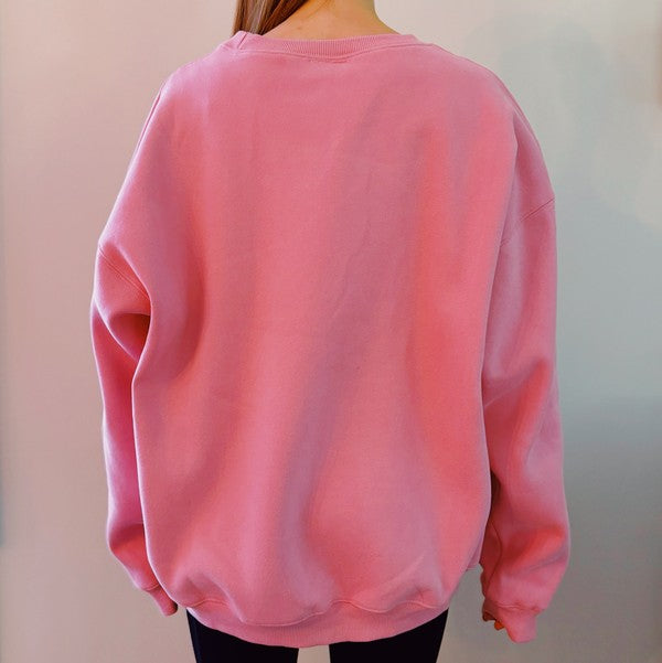 Paris Sweatshirt Pink by Ellison and Young | Fleurcouture