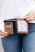 Passport and Vaccine Credit Card Wallet Camel OneSize Accessories by Aili&