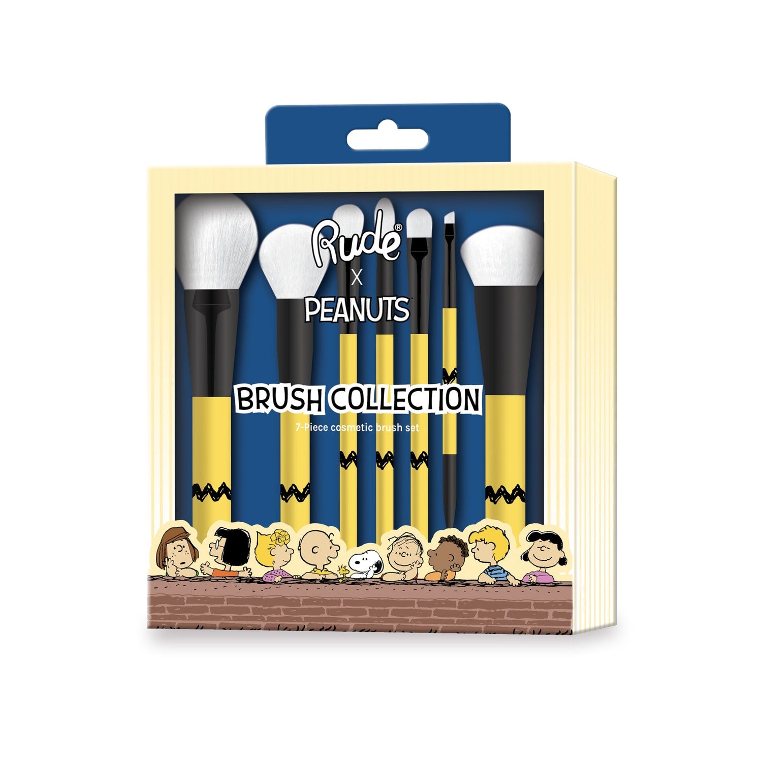 Peanuts Brush Collection Peanuts Brush Collection Makeup Brushes by Rude Cosmetics | Fleurcouture