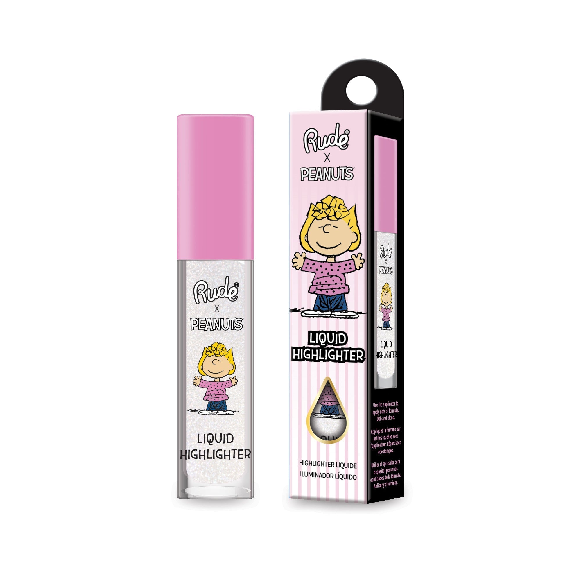 Peanuts Liquid Highlighter Curious Highlighter by Rude Cosmetics | Fleurcouture