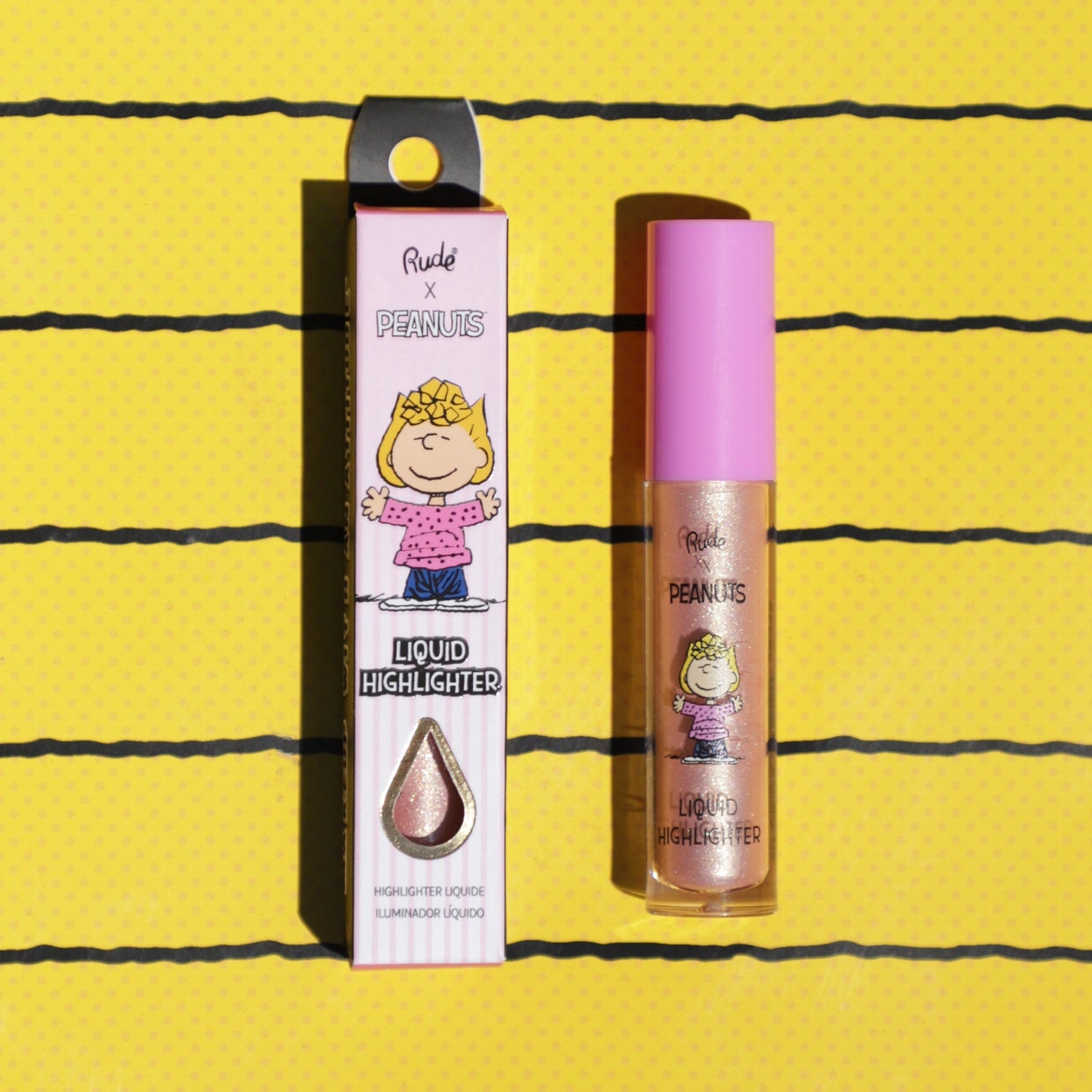 Peanuts Liquid Highlighter Highlighter by Rude Cosmetics | Fleurcouture