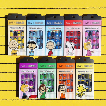 Peanuts Press-On Nail Kit False Lashes by Rude Cosmetics | Fleurcouture