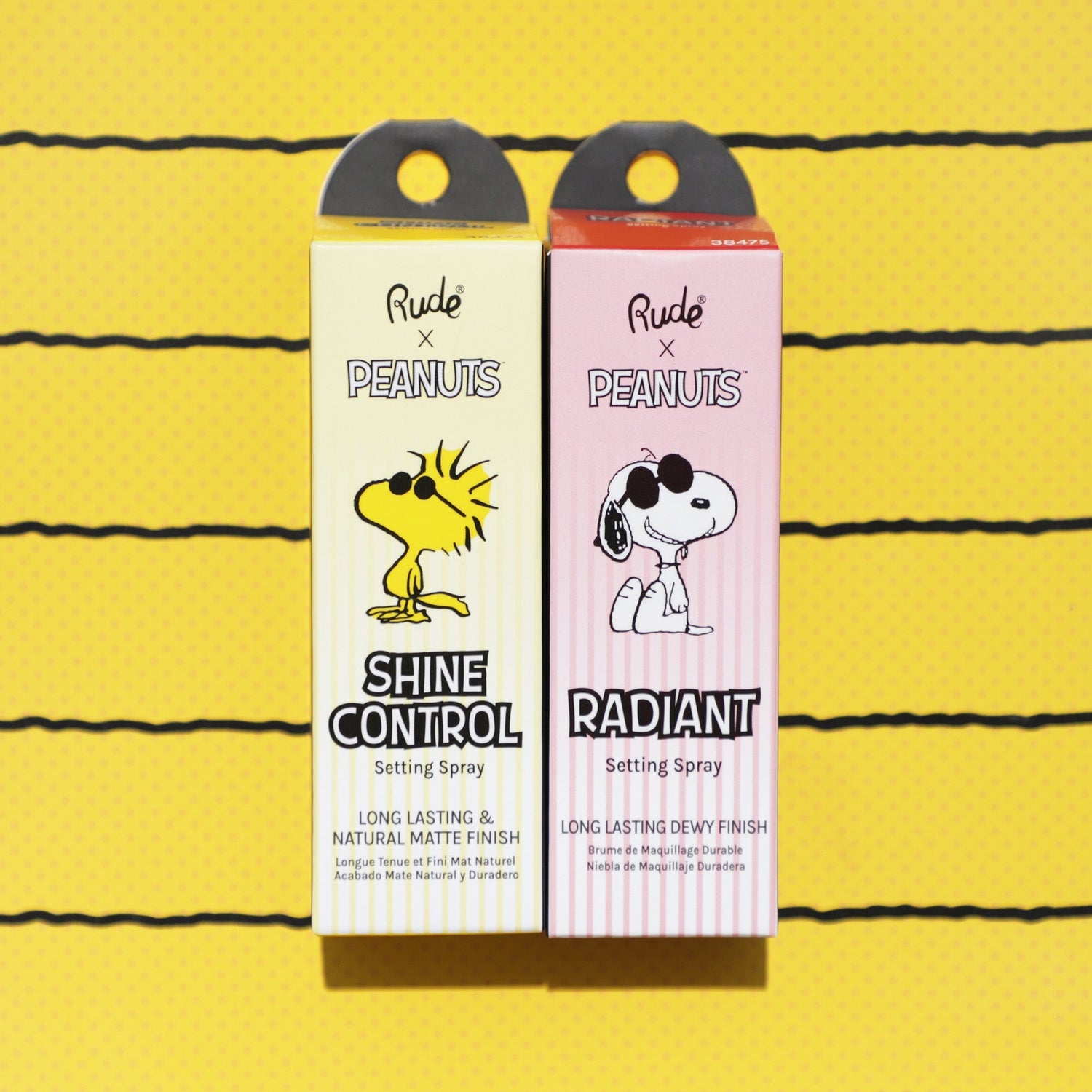 Peanuts Radiant Setting Spray Setting Spray &amp; Powder by Rude Cosmetics | Fleurcouture