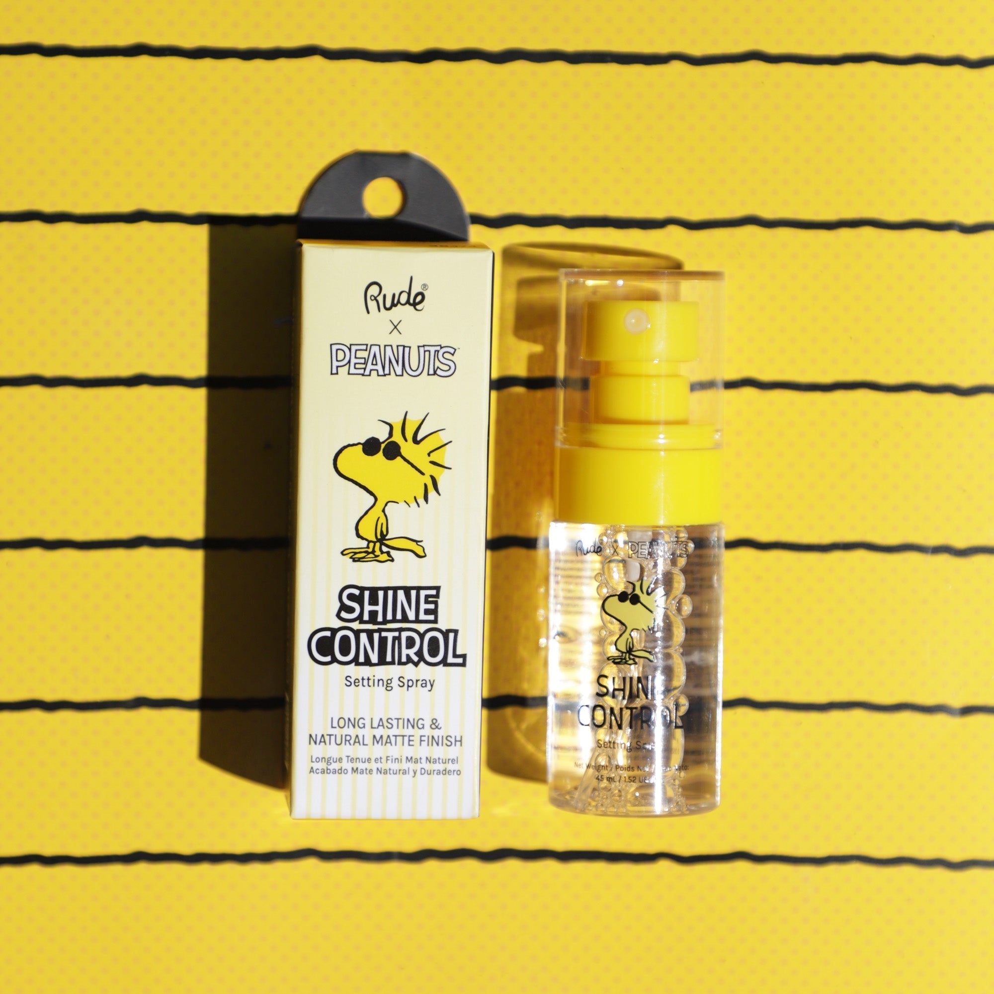 Peanuts Shine Control Setting Spray Setting Spray &amp; Powder by Rude Cosmetics | Fleurcouture