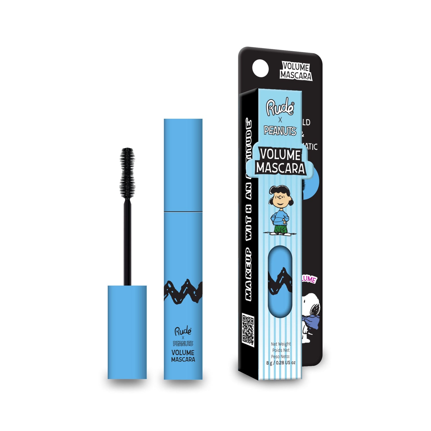 Peanuts Volume Mascara Mascara by Rude Cosmetics | Fleurcouture