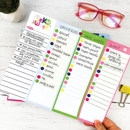 Peek at the Week® Weekly Planner Pad Pads by DAS | Fleurcouture