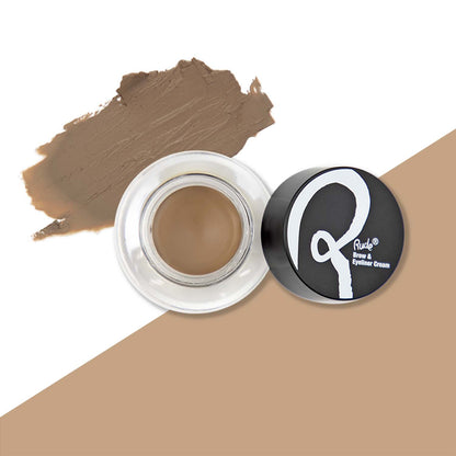 Peep Show Brow &amp; Eyeliner Cream Private Moment Eyebrows by Rude Cosmetics | Fleurcouture