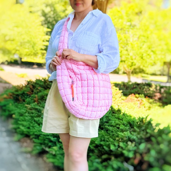 Perfect Puffy Large Quilted Bag OS by Ellison and Young | Fleurcouture