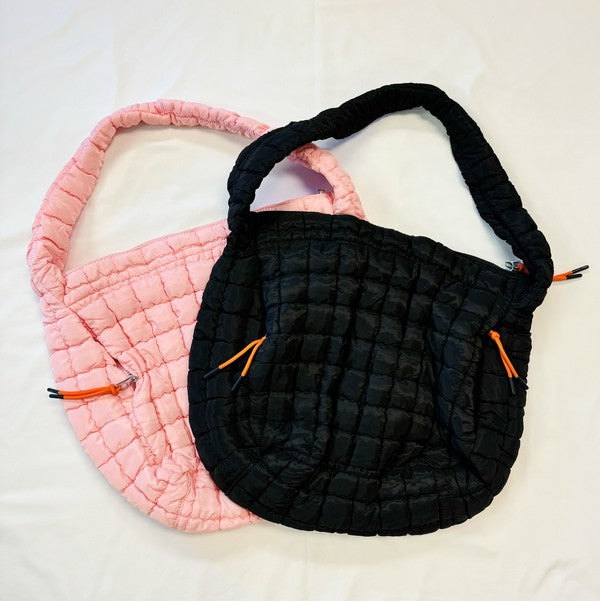 Perfect Puffy Large Quilted Bag OS by Ellison and Young | Fleurcouture