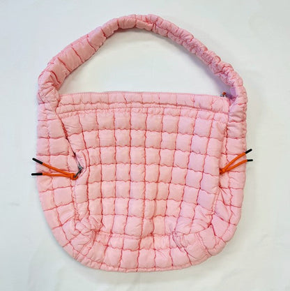 Perfect Puffy Large Quilted Bag Pink OS by Ellison and Young | Fleurcouture