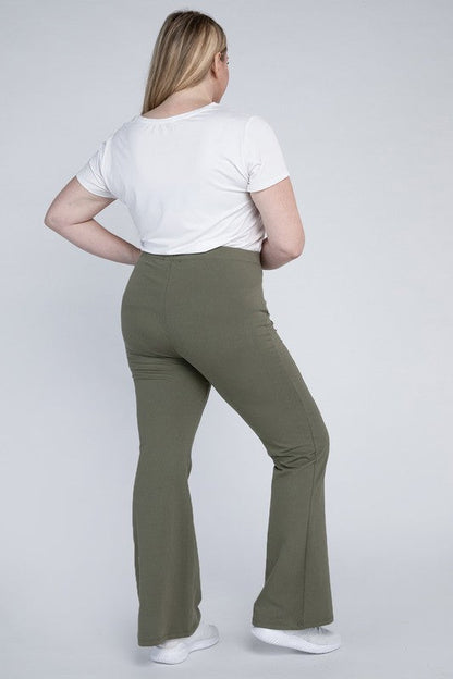 Plus Everyday Flare Bottoms by Ambiance Apparel | Fleurcouture