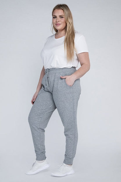 Plus-Size Jogger Pants by Ambiance Apparel | Fleurcouture