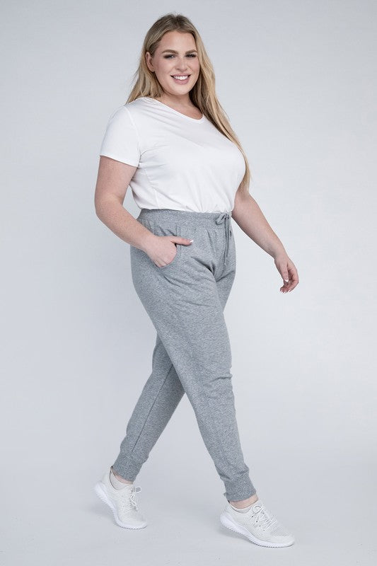 Plus-Size Jogger Pants by Ambiance Apparel | Fleurcouture