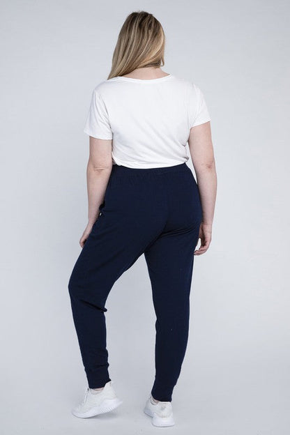 Plus-Size Jogger Pants by Ambiance Apparel | Fleurcouture