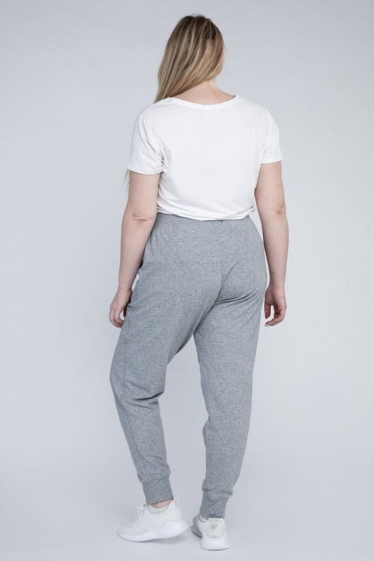 Plus-Size Jogger Pants by Ambiance Apparel | Fleurcouture