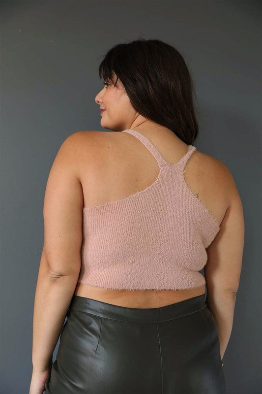 Plus Size Racerback Cozy Lounge Brami 1XL by Leto Accessories | Fleurcouture