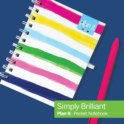 Pocket Notebooks | List, Plan, Doodle | 5 Styles Plan It - Simply Brilliant Accessories by Denise Albright® | Fleurcouture