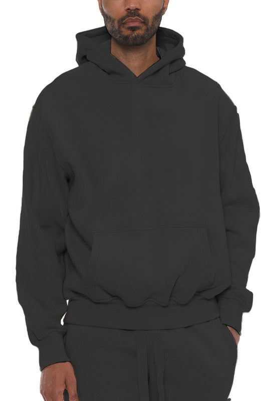 Premium Cotton Blend Hoodie Men&