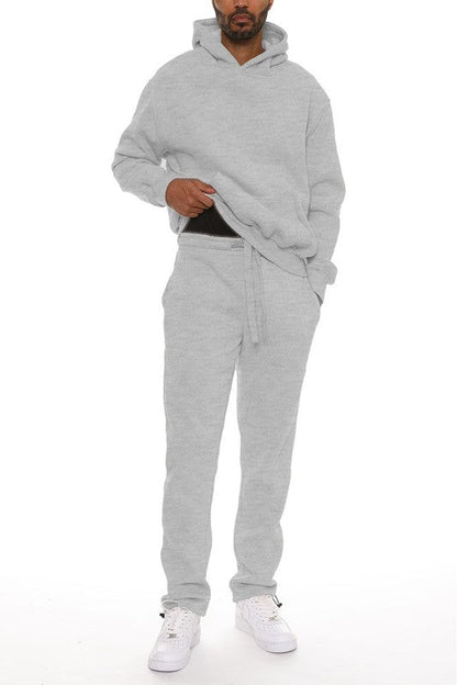 Premium Cotton Blend Hoodie SET Men&