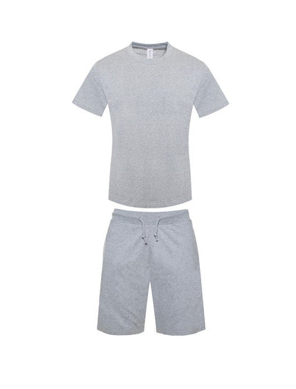 Premium Heavy Weight Single Jersey Short Set by Generation XYZ | Fleurcouture