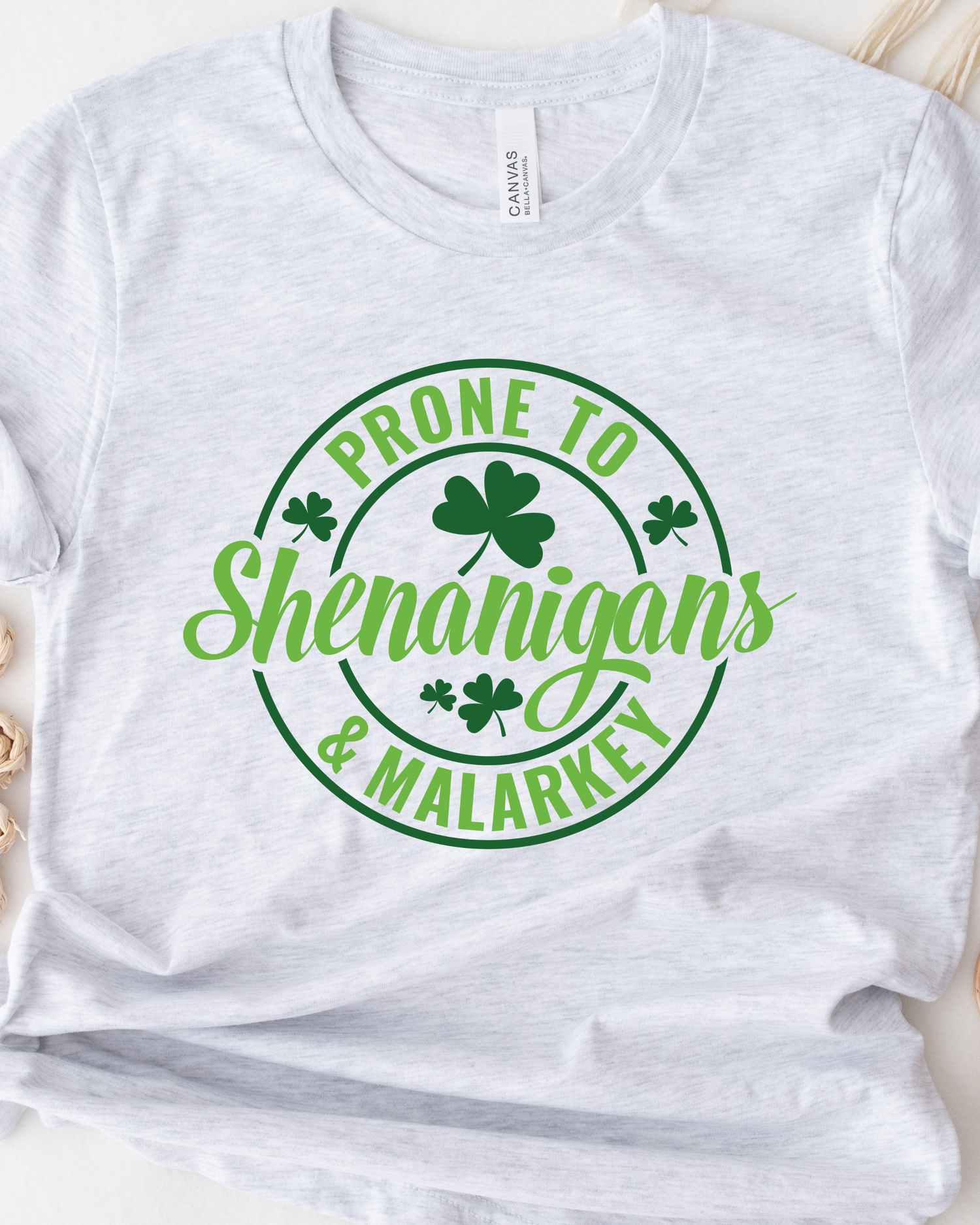 PRONE TO SHENANIGANS TEE (BELLA CANVAS) by LL | Fleurcouture