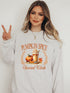 Pumpkin Spice Social Club Crew Neck Sweatshirt Oatmeal 2X by Ocean and 7th | Fleurcouture