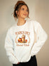 Pumpkin Spice Social Club Crew Neck Sweatshirt Oxford 2X by Ocean and 7th | Fleurcouture