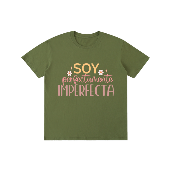 Soyperfectamenteimperfecta,latina,quotes,tee,tshirt