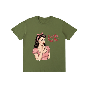 Retro,1950s,shutthefup,sarcastic,funny,tee,tshirt