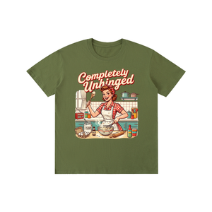 Completelyunhinged,tee,tshirt,1950s,retro,funny,sarcastic
