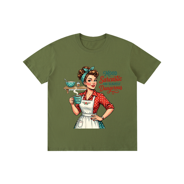 Moodsarcastic,mood,sarcastic,funny,retro,1950s,tee,tshirt