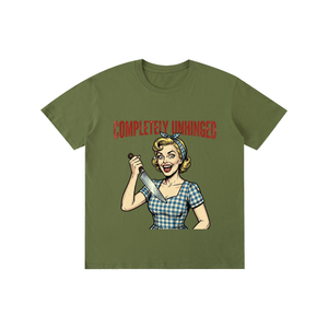 Completelyunhinged,retro,1950s,Funny,sarcastic,tee,tshirt
