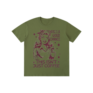 Retro,1950s,funny,sarcastic,theresachancethisisntjustcoffee,tshirt,tee