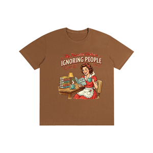 Myfavoritehobbyisignoringpeople,funny,retro,1950s,sarcastic,tee,tshirt