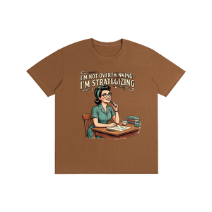 Imnotoverthinking,imstrategizing,funny,sarcastic,retro,1950s,tee,tshirt