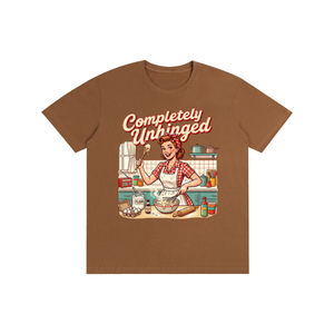 Completelyunhinged,tee,tshirt,1950s,retro,funny,sarcastic