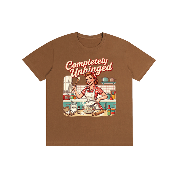 Completelyunhinged,tee,tshirt,1950s,retro,funny,sarcastic