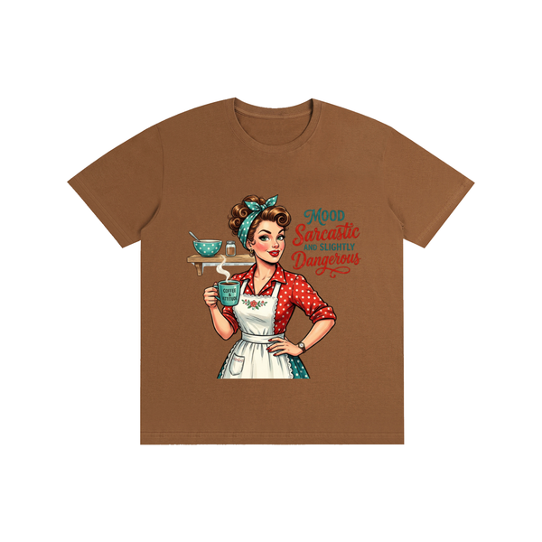 Moodsarcastic,mood,sarcastic,funny,retro,1950s,tee,tshirt