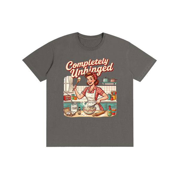 Completelyunhinged,tee,tshirt,1950s,retro,funny,sarcastic
