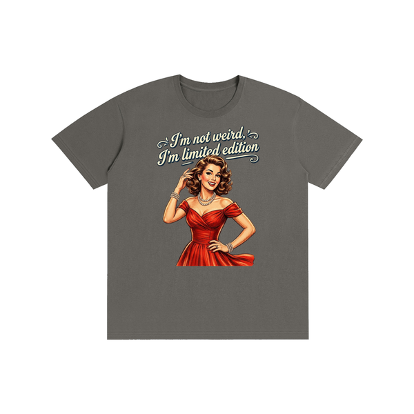 Imnotweirdimlimitededition,tee,Tshirt,Retro,1950s,funny,sarcastic