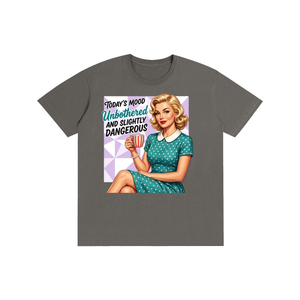 Todaysmood,retro,1950s,funny,sarcastic,Tee,tshirt